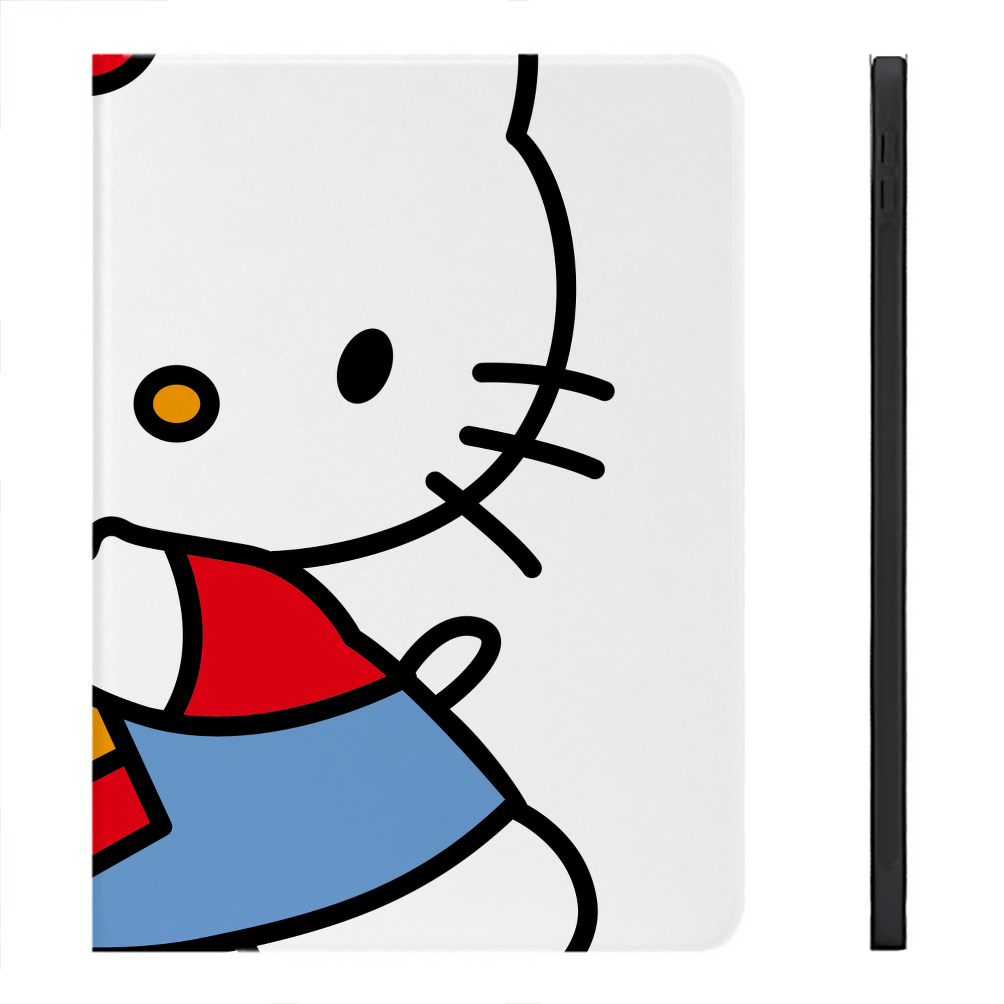 （画像用） Hello Kitty ハローキティ IPadケース ペンホルダー付き ブックスタイルデザイン
